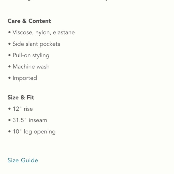 Anthropologie NWT Maeve The Sabine Pull-On Flare Pants Size S. - Picture 8 of 10